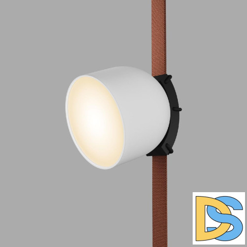 Трековый однофазный светильник Denkirs Belty Spot DK5543-WH+BK