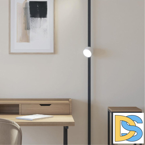 Трековый однофазный светильник Denkirs Belty Spot DK5543-WH+BK