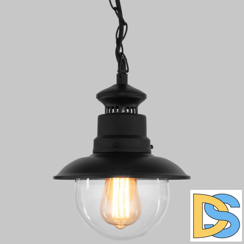 Уличный подвесной cветильник Elektrostandard Talli H GL 3002H черный 4690389106590