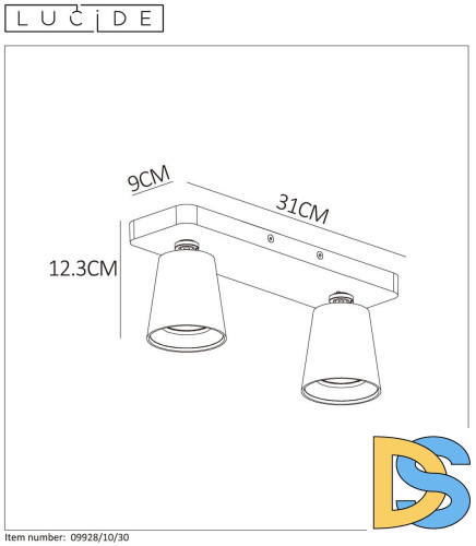 Спот Lucide TURNON 09928/10/30