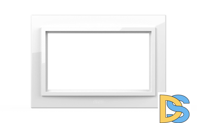 Рамка для двухместной розетки без заземления ELBI Zena 608-015600-908