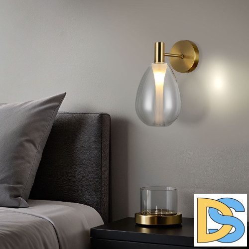 Бра Eurosvet Magma 60175/1 латунь a069322