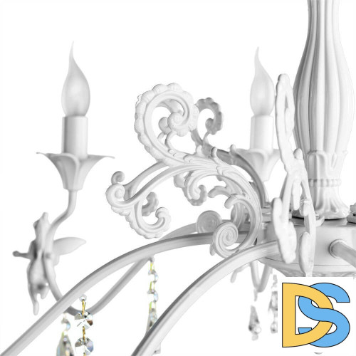 Подвесная люстра Arte Lamp Angelina A5349LM-8WH