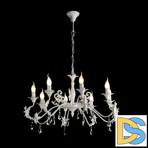 Подвесная люстра Arte Lamp Angelina A5349LM-8WH