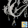 Подвесная люстра Arte Lamp Angelina A5349LM-8WH