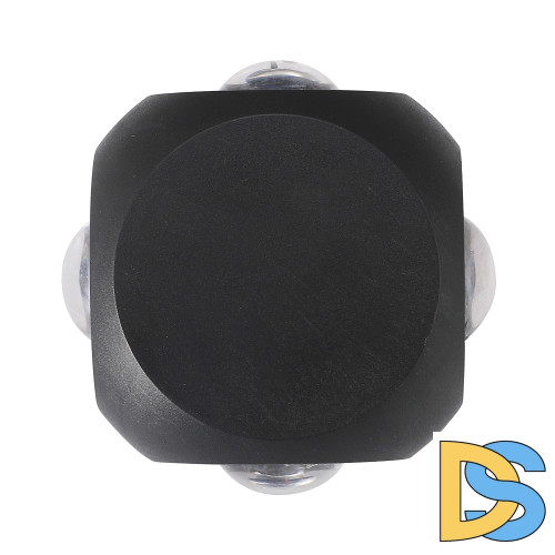 Уличный настенный светильник Uniel ULU-P30D-4W/4000K IP65 BLACK UL-00010521