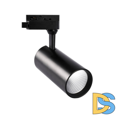 Трековый светодиодный светильник Volpe ULB-Q276 25W/3000К BLACK UL-00005940
