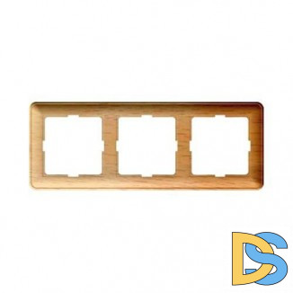 Рамка 3-ая (тройная), Бук (пластик), серия Wessen 59, Schneider Electric