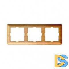 Рамка 3-ая (тройная), Бук (пластик), серия Wessen 59, Schneider Electric