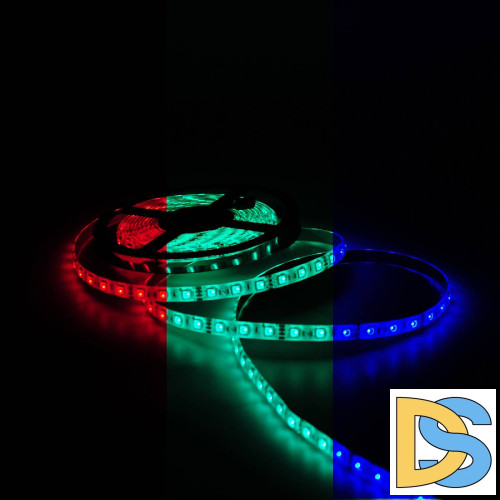 Светодиодная влагозащищенная лента Gauss 7,2W/m 30LED/m 5050SMD RGB 5M 311000407