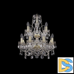Подвесная люстра Bohemia Ivele Crystal 1411/8+4/160/2d G