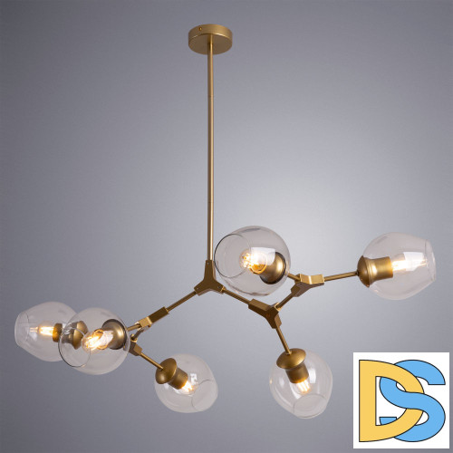 Подвесная люстра Arte Lamp Yuka A4103SP-6GO