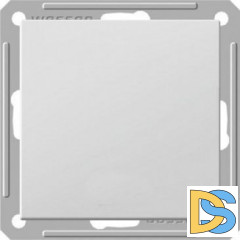 Выключатель 1-клавишный ,проходной (с двух мест) 16А, Белый, серия Wessen 59, Schneider Electric