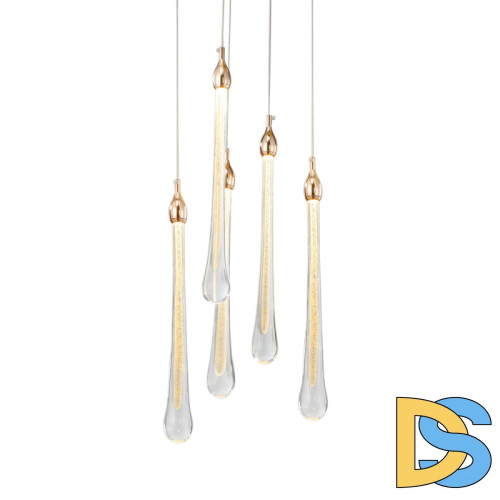 Подвесной светильник Delight Collection Teardrop OM801670-5-G