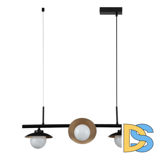 Подвесная люстра Indigo Corazza 10015/4P Black V000281