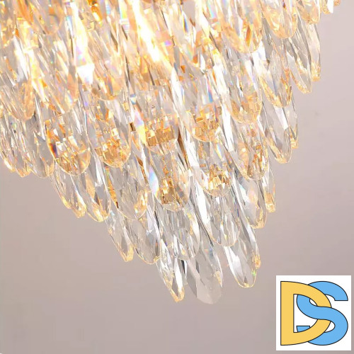 Подвесная люстра Delight Collection Jadorel 7216 L5+3 gold/black