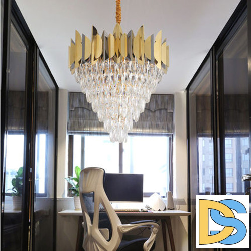 Подвесная люстра Delight Collection Jadorel 7216 L5+3 gold/black