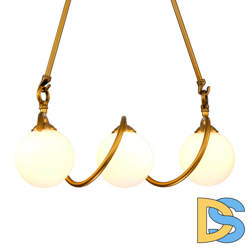 Подвесная люстра Delight Collection KG1212P-3 brass