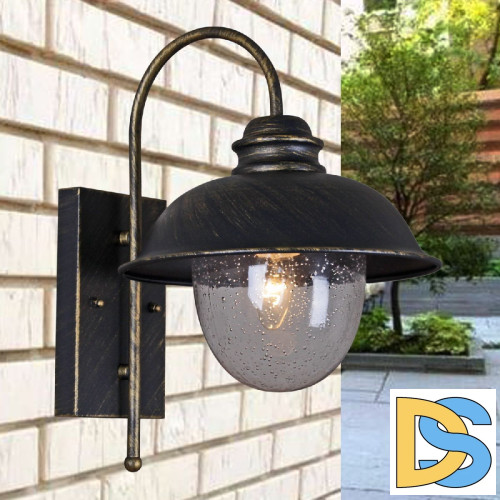 Уличный настенный светильник Reluce 08300-9.2-001SJ BKG