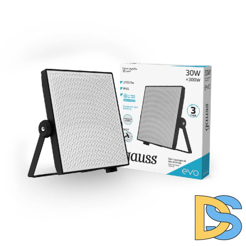 Прожектор светодиодный Gauss Evo 30W 6500К 687511330