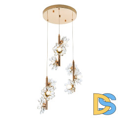 Подвесная люстра Modelux ML.1855.9 GD