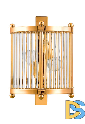 Настенный светильник Crystal Lux Tadeo TADEO AP2 GOLD/TRANSPARENTE