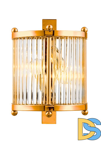 Настенный светильник Crystal Lux Tadeo TADEO AP2 GOLD/TRANSPARENTE