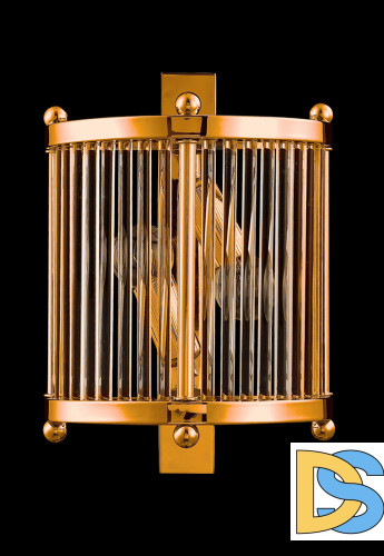 Настенный светильник Crystal Lux Tadeo TADEO AP2 GOLD/TRANSPARENTE