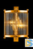 Настенный светильник Crystal Lux Tadeo TADEO AP2 GOLD/TRANSPARENTE