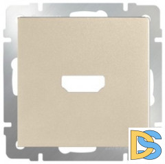 W1196011/ Накладка для розетки HDMI (шампань)