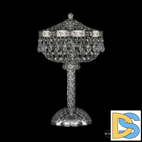 Настольная лампа Bohemia Ivele Crystal 19271L4/25IV Ni