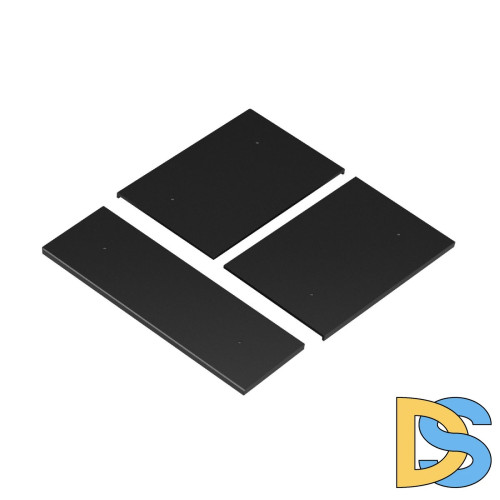 Накладка панели Arlight KNX-23-3G-SUF Black (Backlightless) 052876