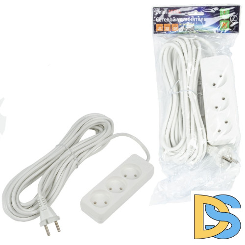Удлинитель бытовой Uniel Ultra S-CU3-7 WHITE UL-00009986