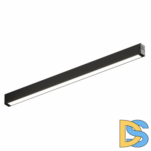 Трековый однофазный светильник Denkirs Simple Linear DK8105-BK