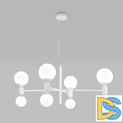 Подвесная люстра Eurosvet Bubble 30182/8 белый a063210