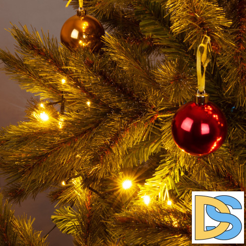 Гирлянда нить Eurosvet 400-004 теплый белый 5м IP20