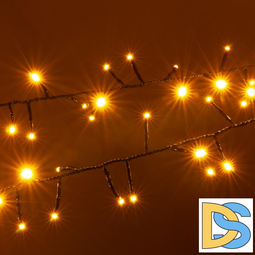 Гирлянда нить Eurosvet 400-004 теплый белый 5м IP20