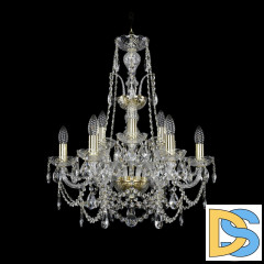 Подвесная люстра Bohemia Ivele Crystal 1411/6+3/195/XL-65 G