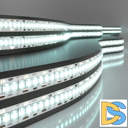 Светодиодная лента Elektrostandard 24V 16W 240Led 2835 IP65 холодный белый, 5м 4690389167607