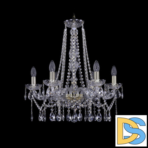 Подвесная люстра Bohemia Ivele Crystal 1413/6/200/h-60 G