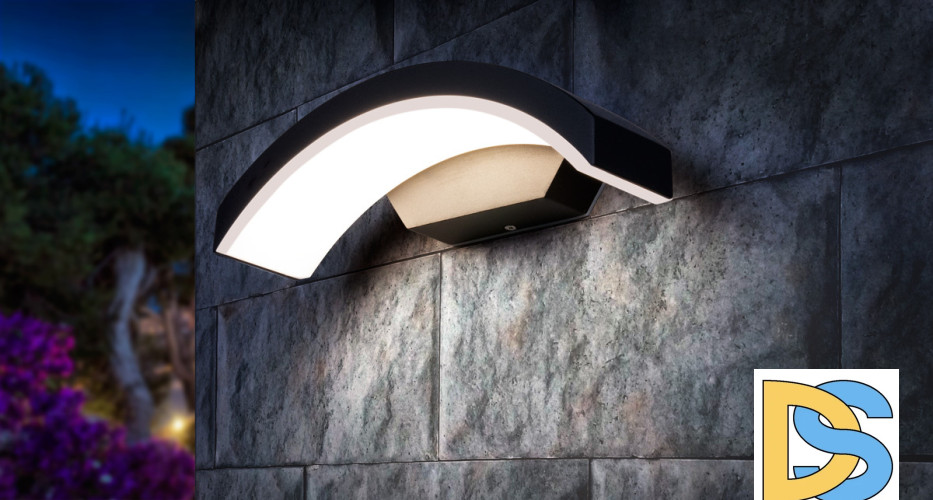 Уличный настенный светодиодный светильник Elektrostandard 1671 Techno LED Asteria D 4690389086120