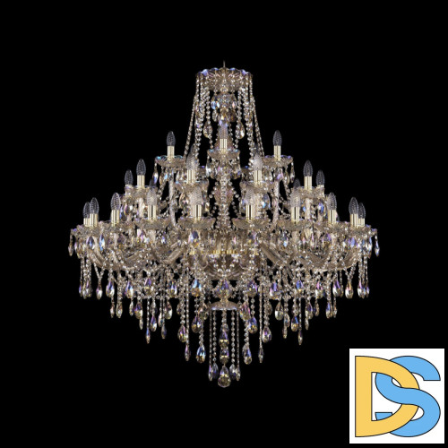 Подвесная люстра Bohemia Ivele Crystal 1415/20+10+5/400 G M801