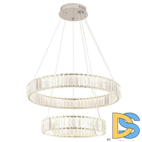 Подвесная люстра Crystal Lux MUSIKA SP100W LED CHROME