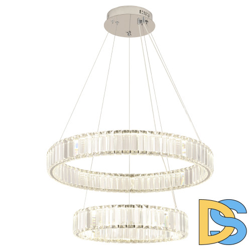 Подвесная люстра Crystal Lux MUSIKA SP100W LED CHROME