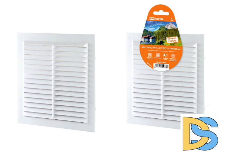 Решетка неразъемная с москитной сеткой TDM Electric SQ1807-0087