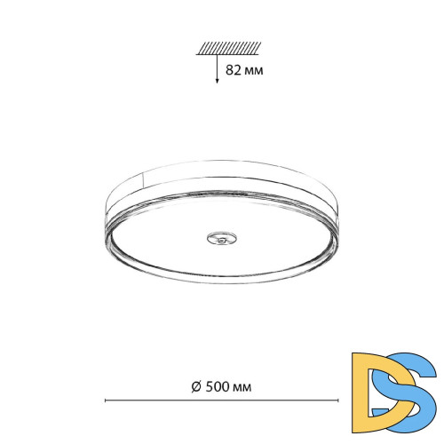 Потолочный светильник Sonex Mitra Led Eterna 7727/112L