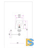Бра Arte Lamp Brocca A4093AP-1AB