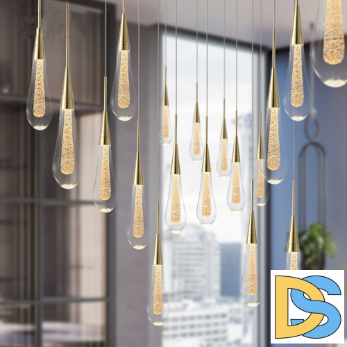 Подвесной светильник Delight Collection Pour 9905P/1 gold