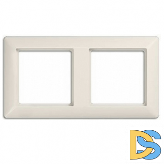 Рамка Jung AS 500 2 поста Слоновая кость