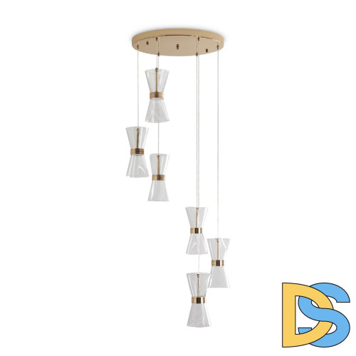 Каскадная люстра Freya Dress FR5438PL-L37G